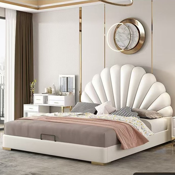 Children's bed Princess bed Solid wood bed Double bed Shell style