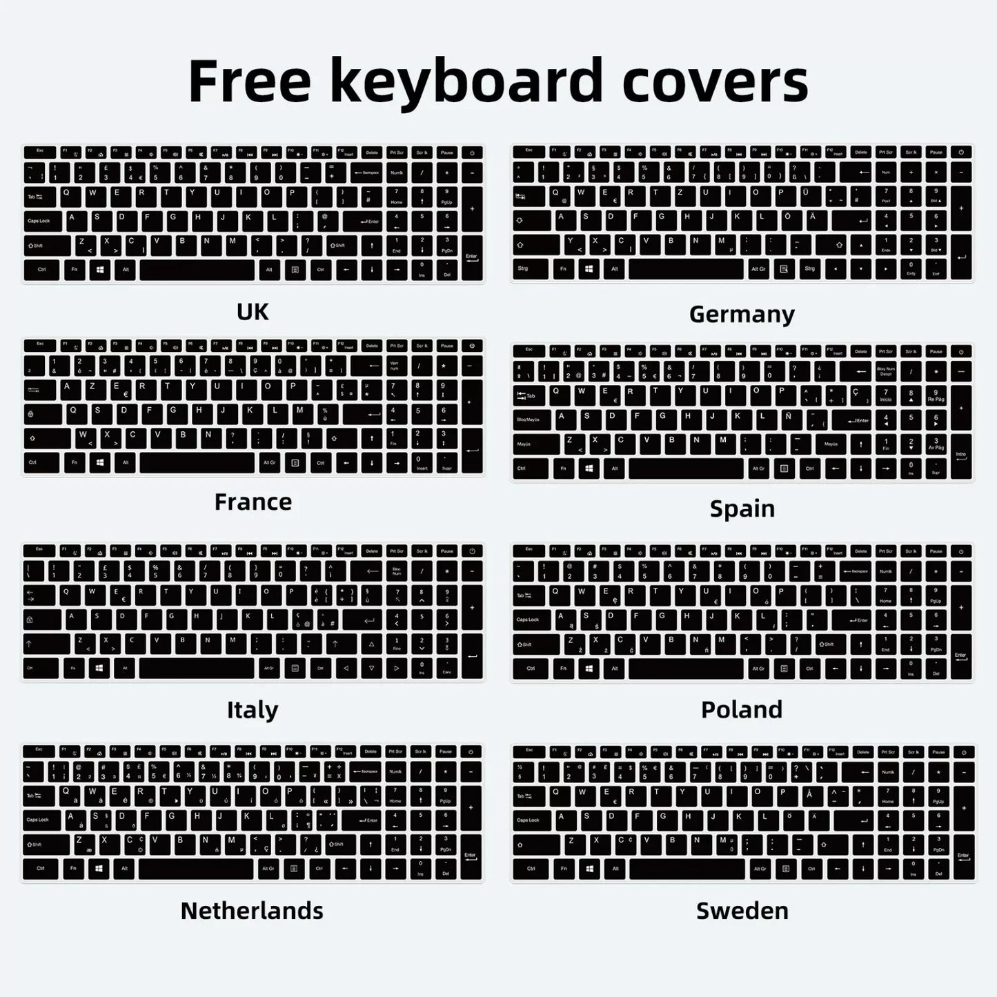 15.6" Full HD Laptop 4GB RAM 128GB SSD 7000mAh Windows 11 Intel N4000 WiFi5